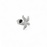 Ileana Makri Mini Blossom Studs Pavé