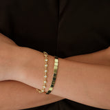 Ileana Makri Medium Tile Bracelet