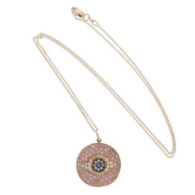 18K Rose Gold Pink Dawn Pendant