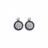 Ileana Makri Diamond and Sapphire Diran Studs