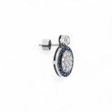 Ileana Makri Diamond and Sapphire Diran Studs