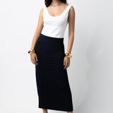 Azzedine Alaia Minuit Pencil Skirt