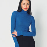 Lanvin Turtleneck Jumper in Silk, Wool and Cashmere