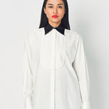 Lanvin Plastron Shirt in Cotton