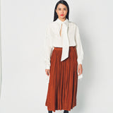 Lanvin Scarf Blouse in Silk