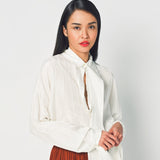 Lanvin Scarf Blouse in Silk