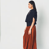 Lanvin Puffy Sleeves Top in Silk