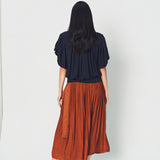 Lanvin Puffy Sleeves Top in Silk