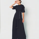 Lanvin Basque Jogging Trousers in Cotton and Cashmere