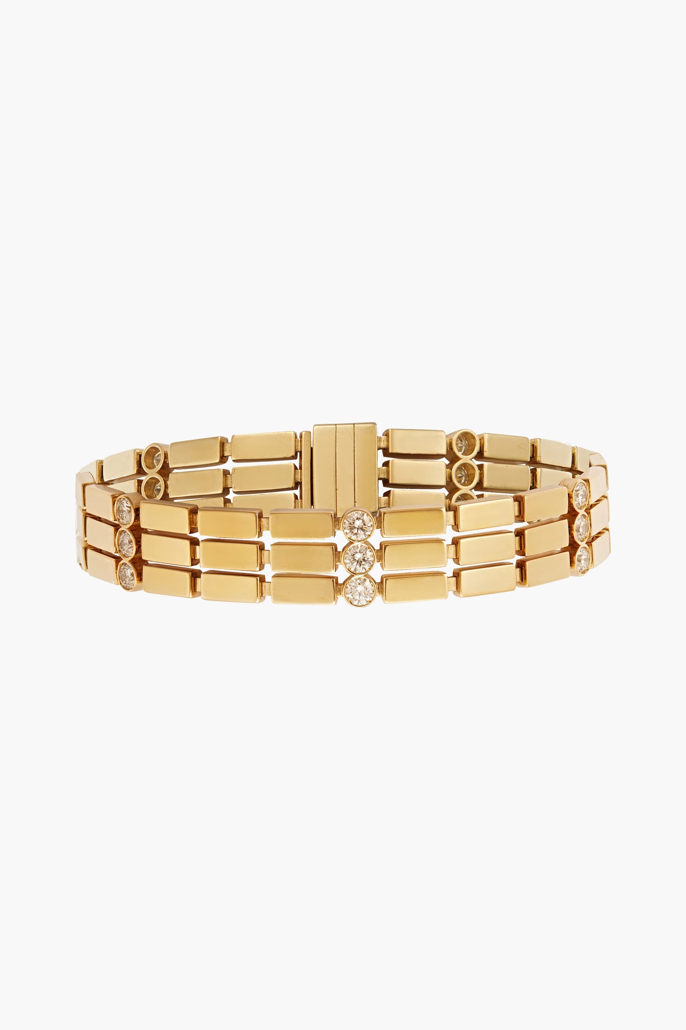 Ileana-Makri-18K-Yellow-Gold-Multistream-Bracelet-Amarees