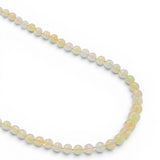 Ileana Makri Faceted Opal Beaded Necklace (40cm)