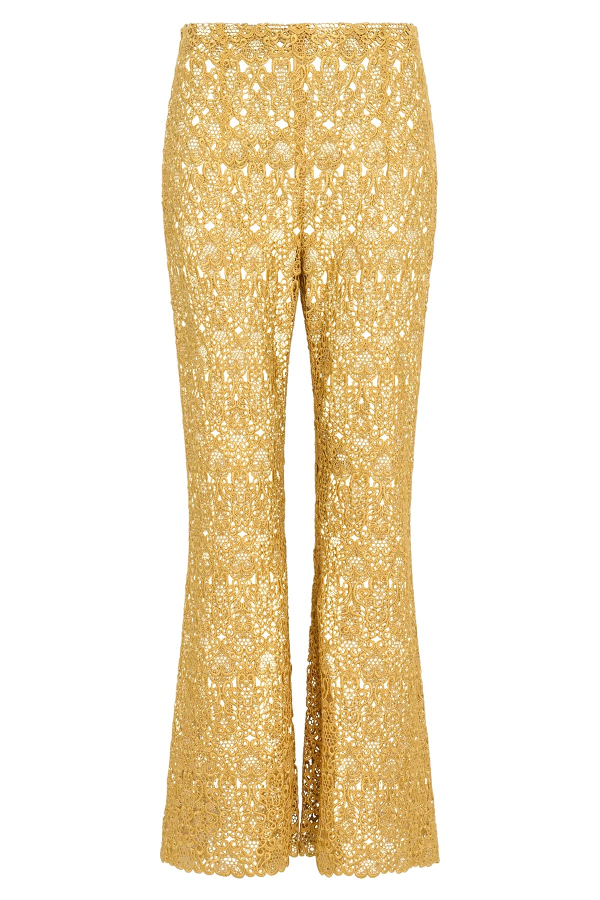 Gabriela Hearst Phoenix Flare Cropped Pant