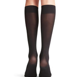 Falke Pure Matt 50 Den Knee High in Black