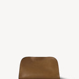 The Row Peggy Clutch in Saddle Leather