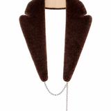 Gabriela Hearst Elliot Shearling Coat Collar