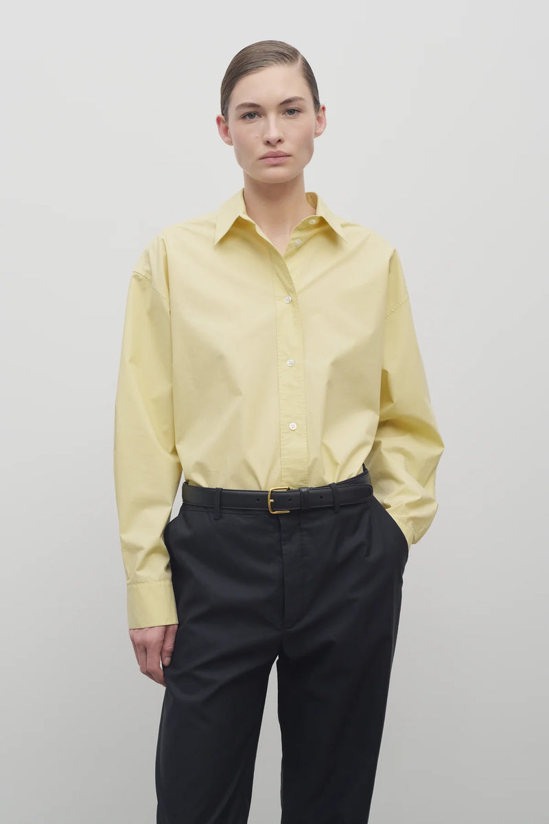 Millerina Shirt - Pale Yellow
