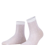 Falke Dot 15 Den Anklets in White
