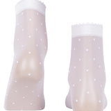 Falke Dot 15 Den Anklets in White