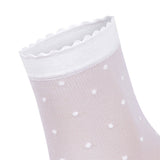 Falke Dot 15 Den Anklets in White