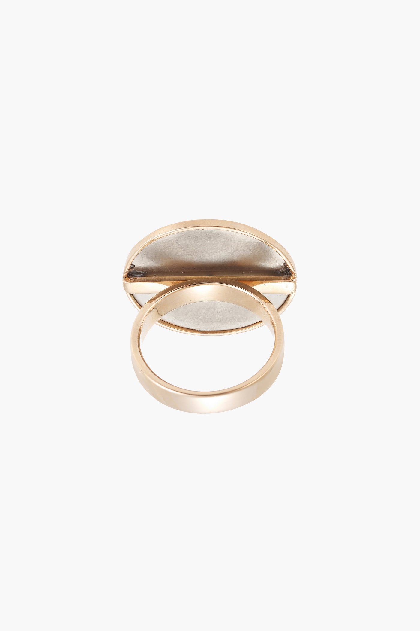 18K Rose Gold and Titanium Dawn Ring