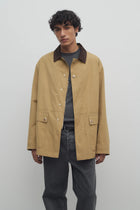 Frank Jacket in Cotton - Deep Bistre