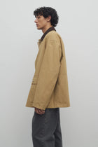 Frank Jacket in Cotton - Deep Bistre