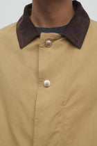 Frank Jacket in Cotton - Deep Bistre