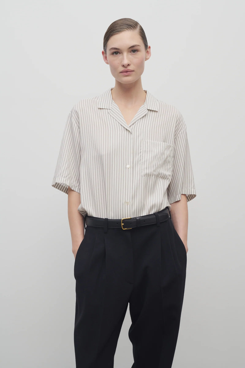 Jorge Shirt - White/Grey