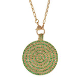 Ileana Makri 18K Yellow Gold Starry Night Pendant