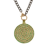 Ileana Makri 18K Yellow Gold Starry Night Pendant