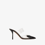 Azzedine Alaia Noir Mule Coeur