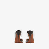 Azzedine Alaia Noir Mule Coeur