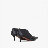 Azzedine Alaia Noir Elastic Pumps