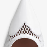 Azzedine Alaia Optic White Slingbacks 55