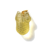 Marie-Hélène de Taillac 22K Yellow Gold Lemon Quartz Archiméde Pendant