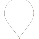 Ileana Makri 18K Pink Gold Pave Diamond Fatima Hand Pendant