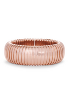 18K Rose Gold Domed Cuff