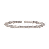 Sidney Garber 18K White Gold Holly Bracelet