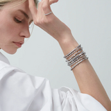 Sidney Garber 18K White Gold Holly Bracelet