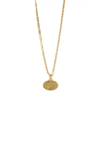18K Yellow Gold 27" Tab Chain Necklace