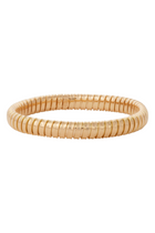 18K Yellow Gold Single Rolling Bracelet