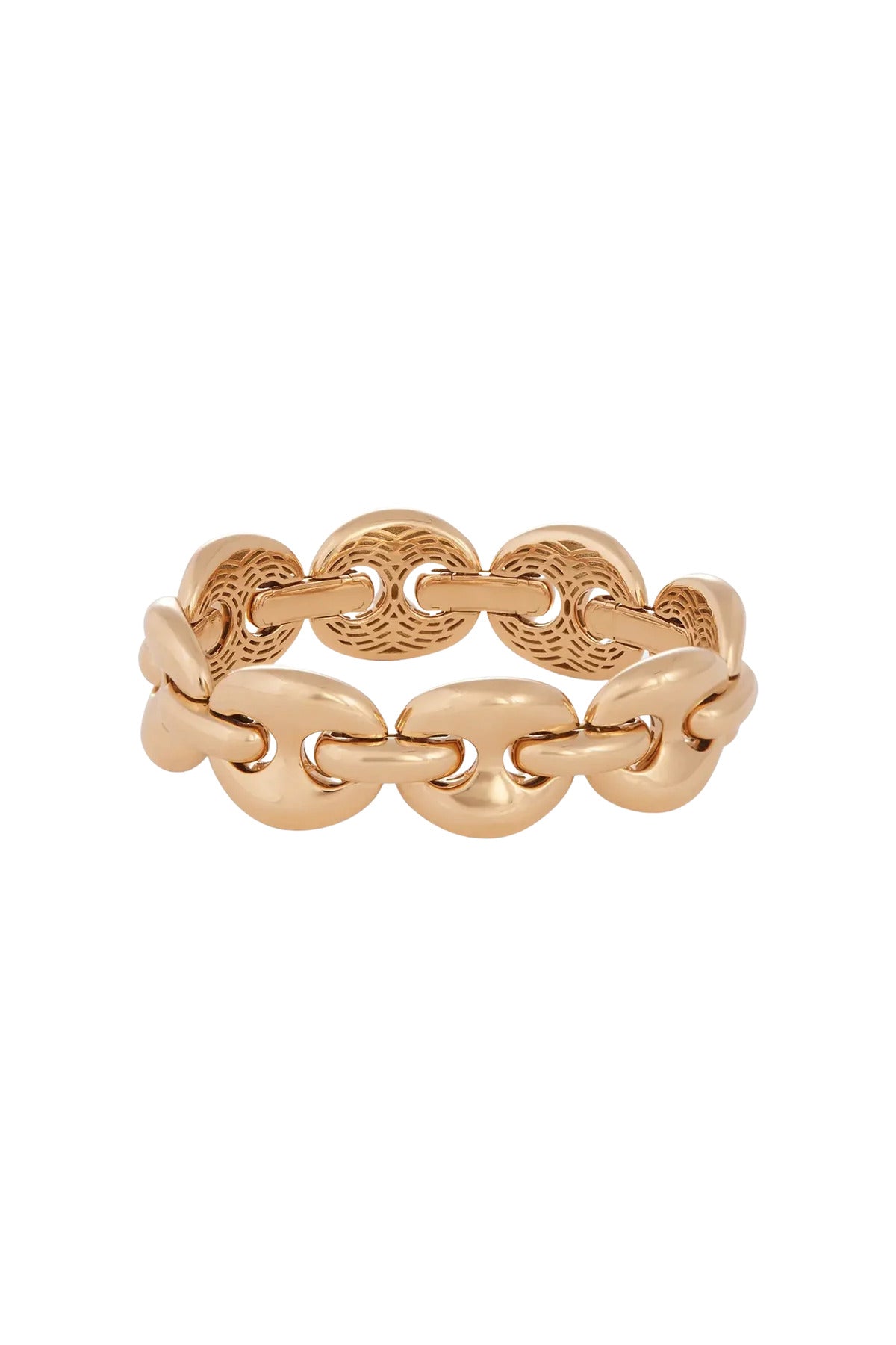 Front view of YG Puffy Bracelet on white background, with no model shown.