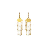 Marie-Hélène de Taillac 22K Yellow Gold Diamond Rain Earrings