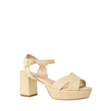 Rupert Sanderson Deidre Raffia Platform