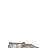 Alaia Ballet Flats in Strass Fishnet