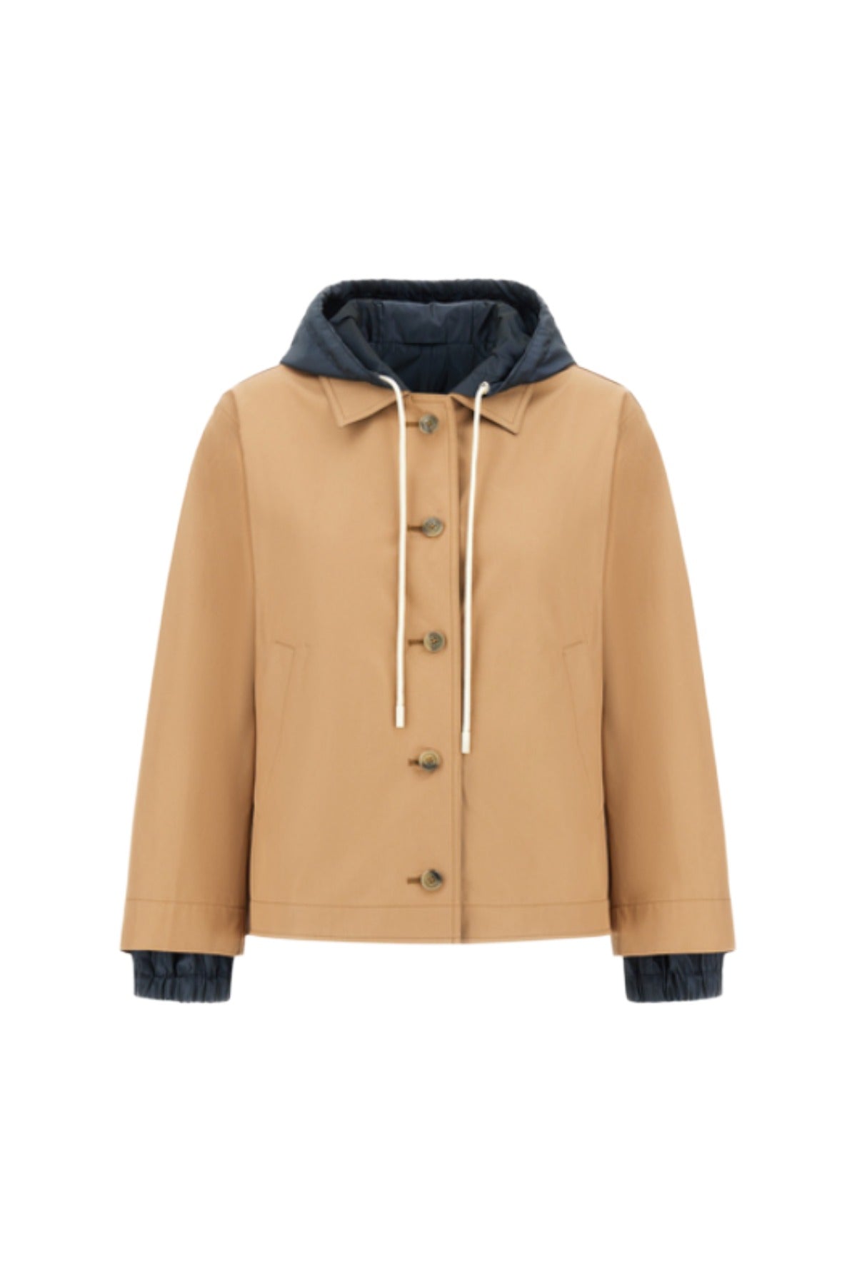 Herno Cotton and Techno Taffeta Reversible Jacket