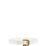 Gabriela Hearst Sam Belt in White Leather