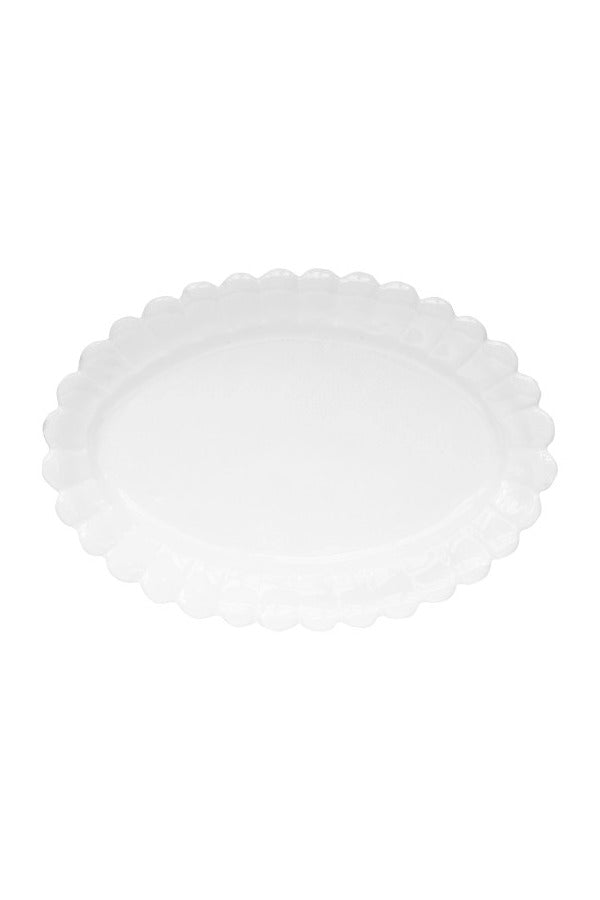 Astier de Villatte Marguerite Oval Platter