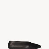 The Row Stella Slipper in Nappa and Shearling