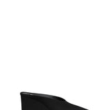 Alaia Suede Cube Wedge Mule